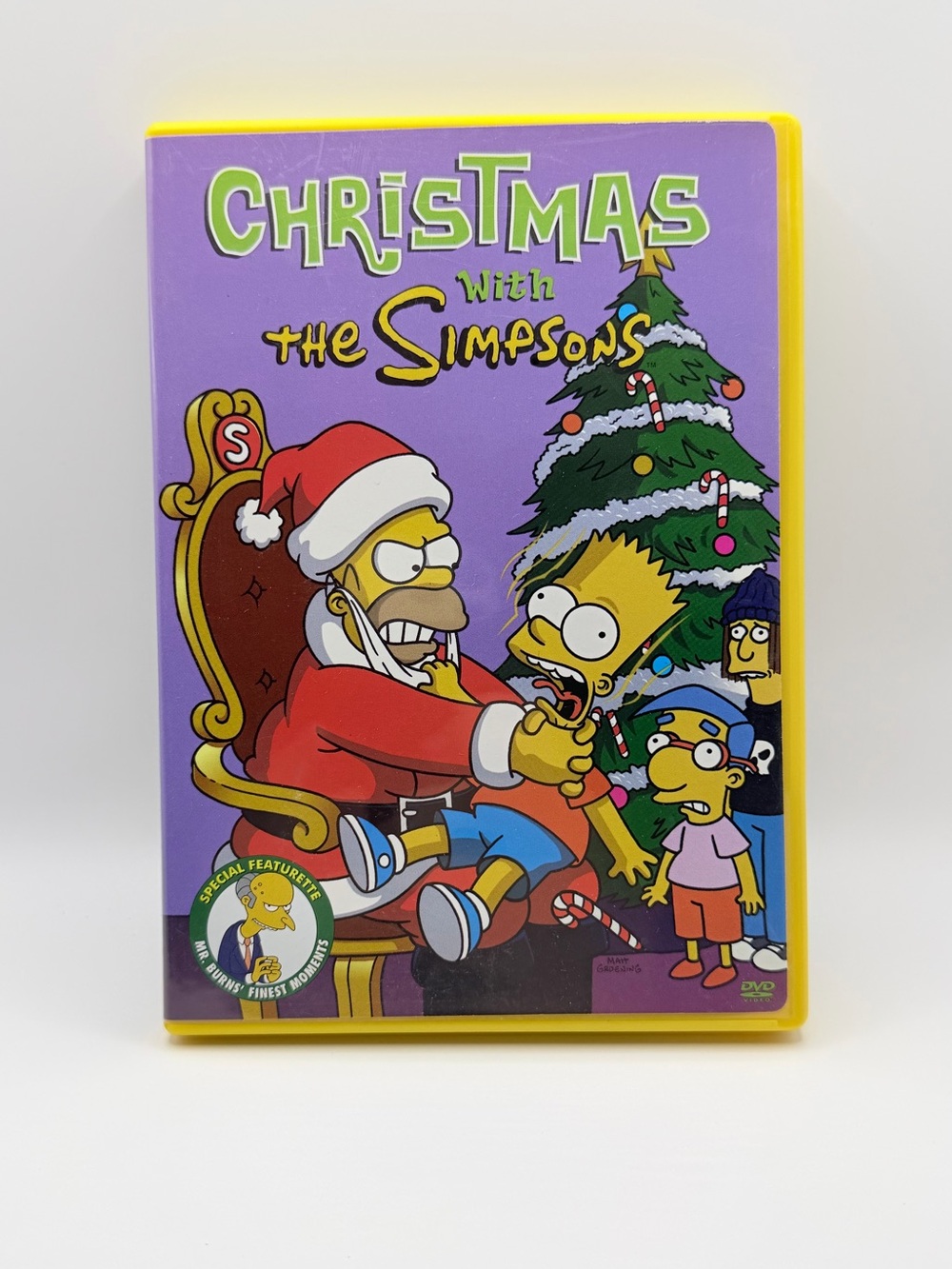 Christmas with the Simpsons DVD 2003 Collectible Holiday Edition Animated TV